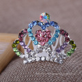 Crystal Tiaras Bunte Strass Kinder Krone Kämme